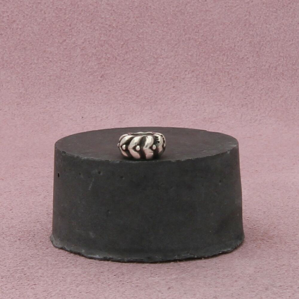 pandora sterling silver heart beats spacer bead charm - Picture 2 of 3